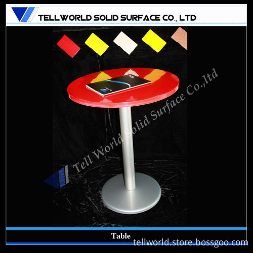 New Design Man Made Marble Dining Table